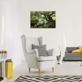 Obraz na płótnie obraz na ścianę zielony niebieski 60 x 40