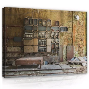 Obraz na płótnie obraz na ścianę biały niebieski nowy jork panorama