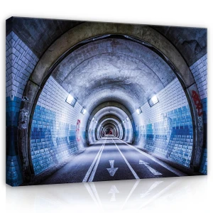 Obraz na płótnie obraz na ścianę biały niebieski nowy jork panorama