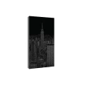 Obraz na płótnie obraz na ścianę miasto nowy jork czarny biały wież