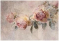 Fototapeta kwiaty beżowo różowe róże klasyczna kompozycja roślinna tło