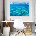 Obraz na płótnie obraz na ścianę ocean turkusowy niebieski 100 x 75