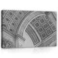 Obraz na płótnie obraz na ścianę biały szary łuk architektura detale