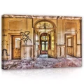 Obraz na płótnie obraz na ścianę beżowy brązowy wnętrze drzwi loft 60 x 40