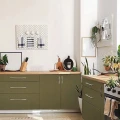 Okleina Meblowa Samoprzylepna Zielona Oliwkowy Olive Green 67,5x 200cm