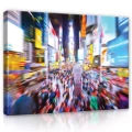 Obraz na płótnie obraz na ścianę Kolorowy Times Square nocne miasto