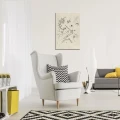 Obraz na płótnie obraz na ścianę abstrakcja geometryczna retro czarno