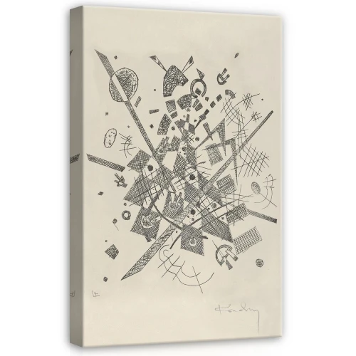 Obraz na płótnie obraz na ścianę abstrakcja geometryczna szkic Kandinsky