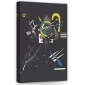 Obraz na płótnie obraz na ścianę abstrakcja geometryczna granatowo