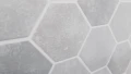 Tapeta ścienna nowoczesna geometria 3D metaliczna z szarością