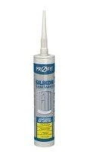 Silikon sanitarny Profit biały 280 ml