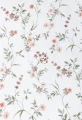 Tapeta winylowa w drobne kwiatki w angielskim stylu winyl 93770-1