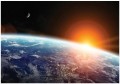 Fototapeta 3D kosmos ziemia gwiazdy