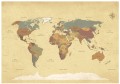 FOTOTAPETA MAPA ŚWIATA FOTOTAPETY MAPY