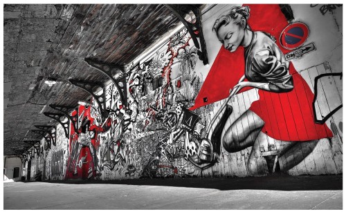 Fototapeta młodzieżowa graffiti napis