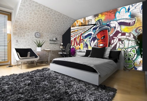 FOTOTAPETA GRAFFITI FOTOTAPETY NA ŚCIANĘ