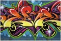 FOTOTAPETA 3D GRAFFITI MUR FOTOTAPETY 368x254 24h