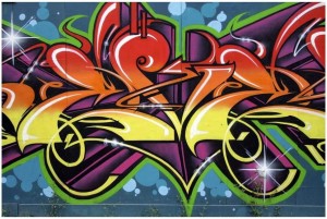 FOTOTAPETA 3D GRAFFITI MUR FOTOTAPETY 368x254 24h