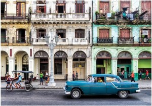 FOTOTAPETA MIASTO BUDYNKI KUBA +KLEJ