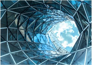 FOTOTAPETA 3D FOTOTAPETY 3D TUNEL + KLEJ