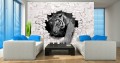 FOTOTAPETA 3D TYGRYS FOTOTAPETY NA ŚCIANĘ