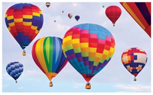 FOTOTAPETA BALON NIEBO FOTOTAPETY + KLEJ