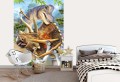 FOTOTAPETA DLA DZIECI DINOZAURY + KLEJ