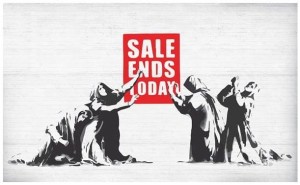 BANKSY FOTOTAPETA MUR BETON FOTOTAPETY