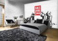 BANKSY FOTOTAPETA MUR BETON FOTOTAPETY
