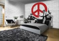 BANKSY FOTOTAPETA MUR BETON FOTOTAPETY