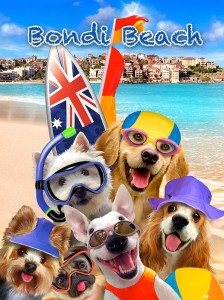 FOTOTAPETA DLA DZIECI SŁODKIE PIESKI PSY