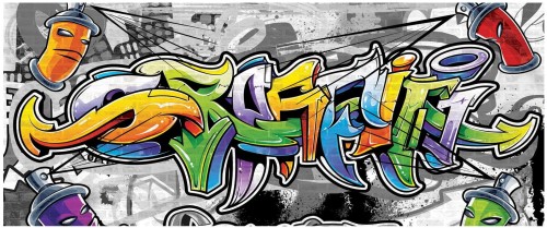 FOTOTAPETA GRAFFITI FOTOTAPETY NA ŚCIANĘ