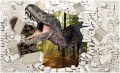 DINOZAUR FOTOTAPETA 3D FOTOTAPETY + KLEJ