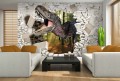 DINOZAUR FOTOTAPETA 3D FOTOTAPETY + KLEJ