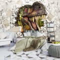 DINOZAUR FOTOTAPETA 3D FOTOTAPETY + KLEJ