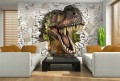 DINOZAUR FOTOTAPETA 3D FOTOTAPETY + KLEJ