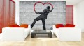 BANKSY FOTOTAPETA MUR BETON FOTOTAPETY