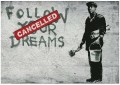 BANKSY FOTOTAPETA MUR BETON FOTOTAPETY