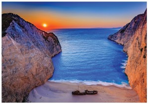 FOTOTAPETA FOTOTAPETY MORZE SŁOŃCE PLAŻA