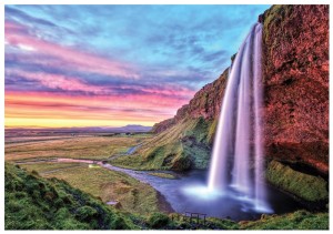 FOTOTAPETA WODOSPAD GÓRY FOTOTAPETY +KLEJ