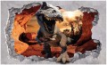 FOTOTAPETA 3D DINOZAURY FOTOTAPETY