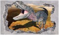 FOTOTAPETA 3D DINOZAURY FOTOTAPETY