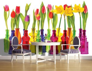 Fototapeta tulipany kwiat fototapety
