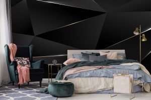 Fototapeta 3D abstrakcja kule kwiaty geometria