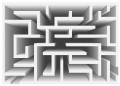 Fototapeta abstrakcja 3D tunel fototapety