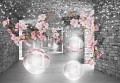 Fototapeta 3D abstrakcja EFEKT 3D tunel