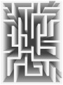 Fototapeta abstrakcja 3D tunel fototapety