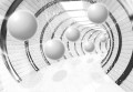 Fototapeta 3D abstrakcja EFEKT 3D tunel