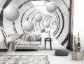Fototapeta 3D abstrakcja EFEKT 3D tunel