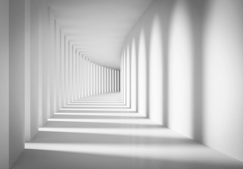 Fototapeta 3D abstrakcja EFEKT 3D tunel